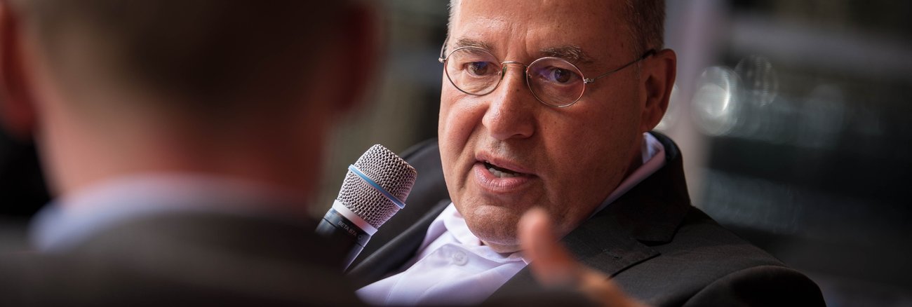 Gregor Gysi im Gespräch @ Martin Heinlein