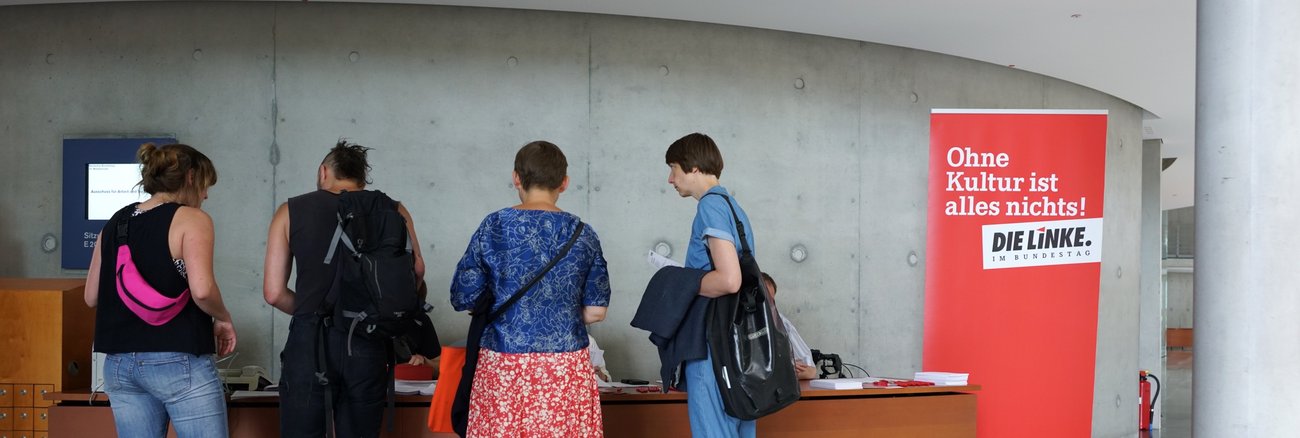 Fachgespräch »Ohne Kultur ist alles nichts« am 13. Juni 2019 im Bundestag © Olaf Krostiz Fachgespräch »Ohne Kultur ist alles nichts« am 13. Juni 2019 im Bundestag © Olaf Krostiz