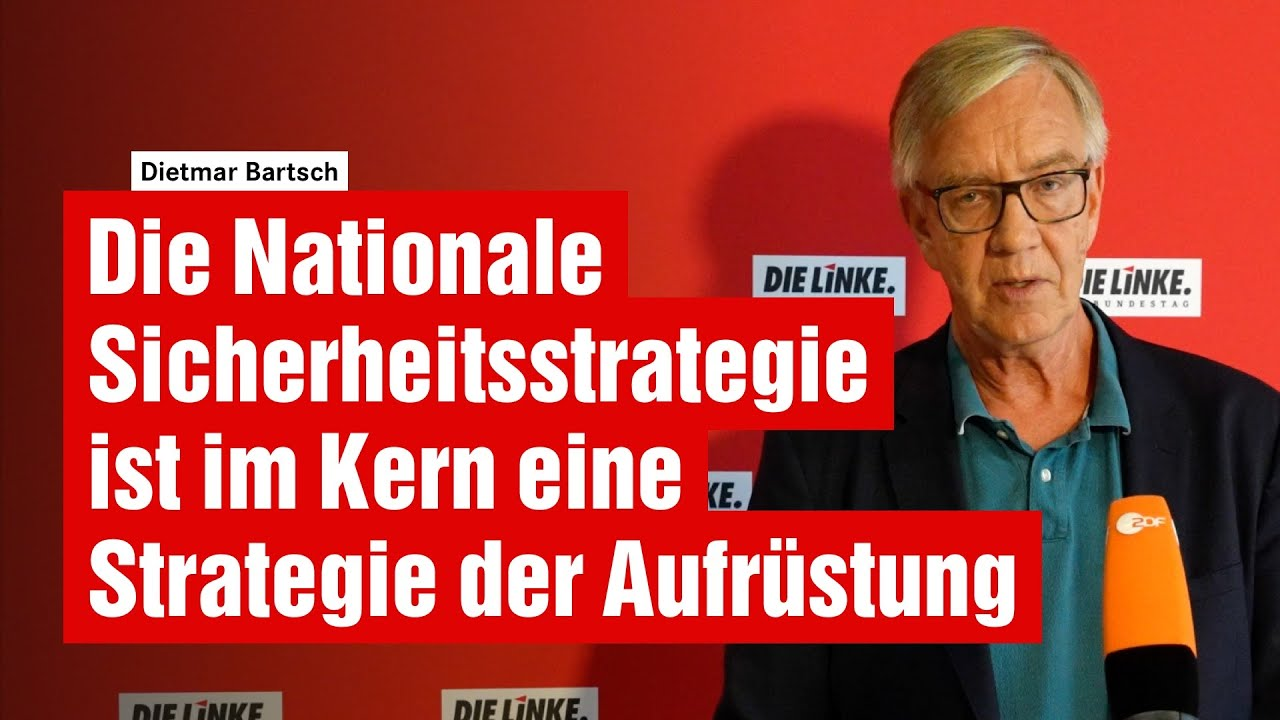 Nationale Sicherheitsstrategie der Ampel ist im Kern eine Strategie der Aufrüstung