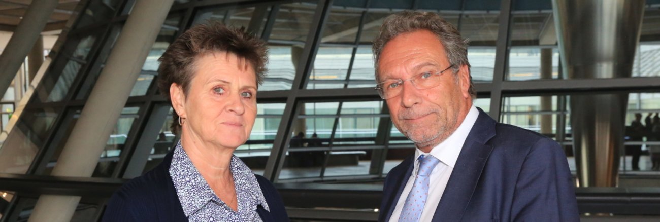 Sabine Zimmermann und Klaus Ernst Sabine Zimmermann und Klaus Ernst