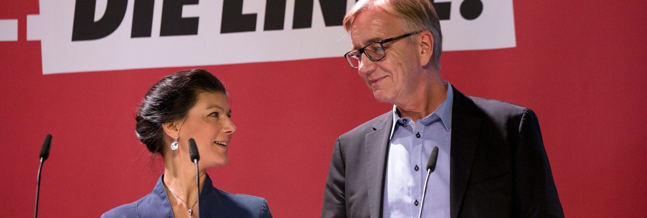 Sahra Wagenknecht und Dietmar Bartsch © dpa Sahra Wagenknecht und Dietmar Bartsch © dpa