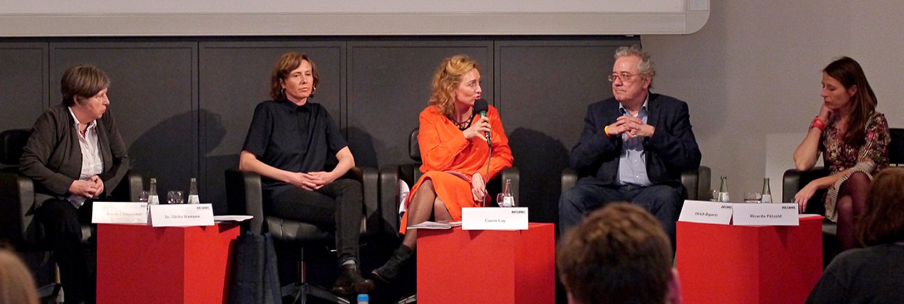 Podium der wohnungspolitischen Konferenz der Fraktion DIE LINKE. im Bundestag am 31.03.2017