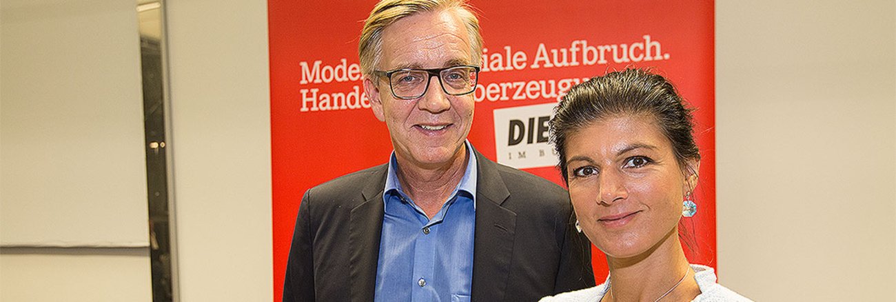 Dietmar Bartsch und Sahra Wagenknecht Dietmar Bartsch und Sahra Wagenknecht