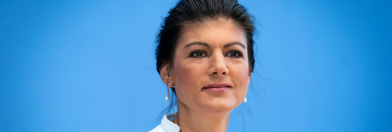 Sahra Wagenknecht in der Bundespressekonferenz @ ddp images/Henning Schacht Sahra Wagenknecht in der Bundespressekonferenz @ ddp images/Henning Schacht