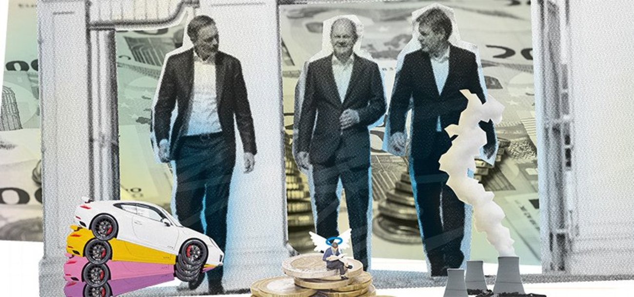 Olaf Scholz, Christian Lindner und Robert Habeck Olaf Scholz, Christian Lindner und Robert Habeck