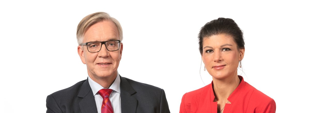 Dietmar Bartsch und Sahra Wagenknecht Dietmar Bartsch und Sahra Wagenknecht